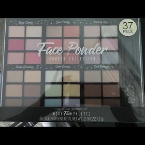 Face powder palette